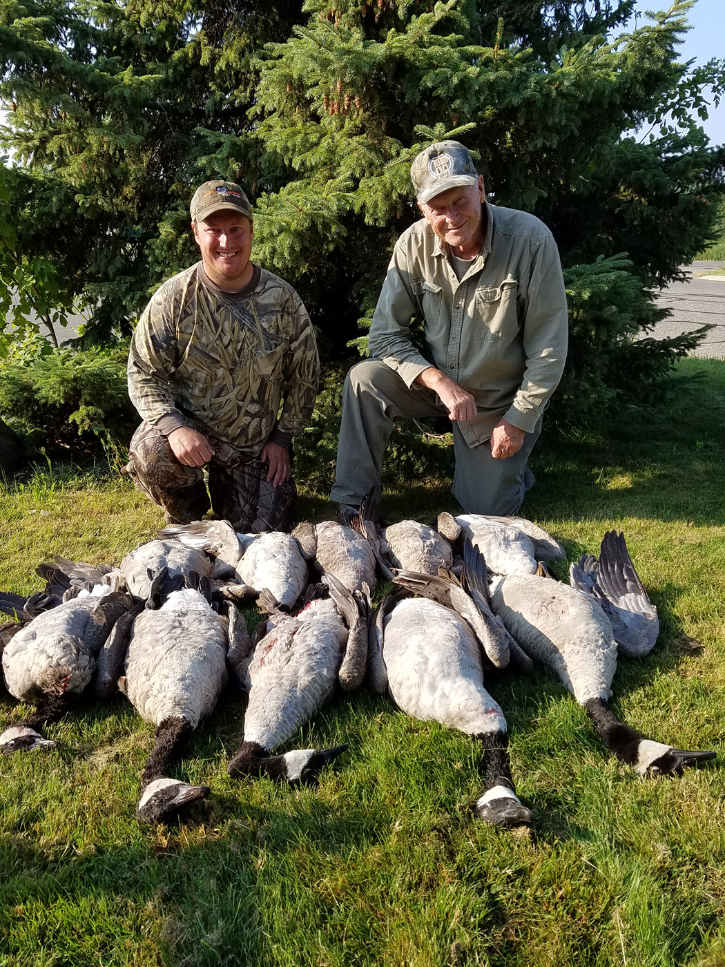 Early goose season was great for this duo Maple Lake Messenger